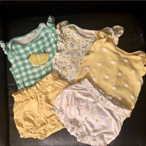 Jessica Simpson Bodysuits with H&M Puff Pants